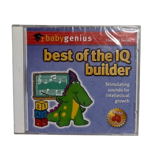 Baby Genius Best Of The IQ Builder Classical Music CD For Kids - Picture 1 of 4